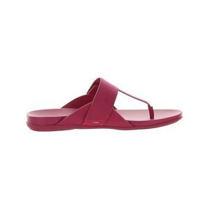 NATURALIZER Womens Pink Genn-twirl Round Toe Wedge Slip On Thong Sandals 6.5 M